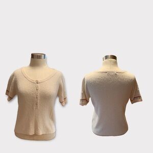 Madewell short sleeved sweater